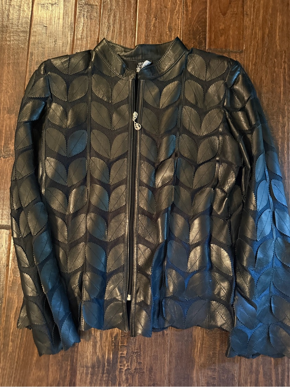 Seckin leather jacket